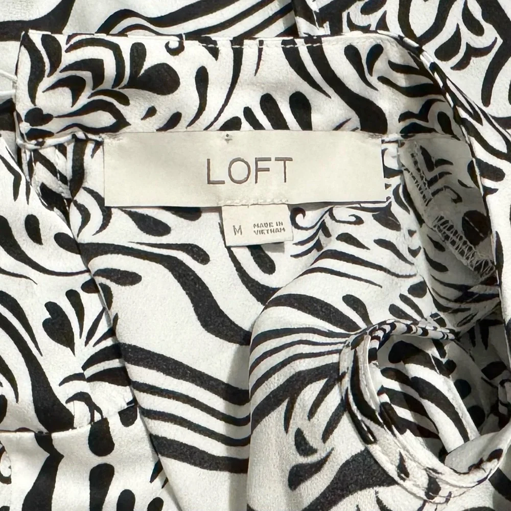 LOFT Tiered Halter Dress - Picture 7 of 7